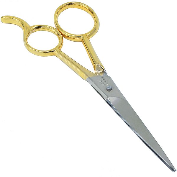 Camila Solingen CS07 Hair Scissors Professional 5 Inch Very Sharp Grooming Scissors. Razor Edge Barber Hair Cutting Scissors. Stainless Steel Hair Cutting Shears for Salon. Made of in Solingen Germany