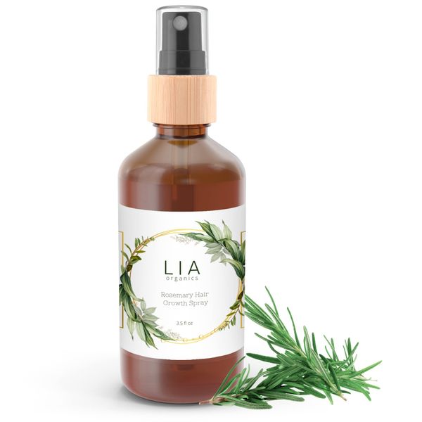 Lia Organics Rosemary Hair Growth Scalp Spray