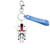 Bandai Spirits Mascot Key Chain, 3D Rubber Mascot Key Chain, Complete Set