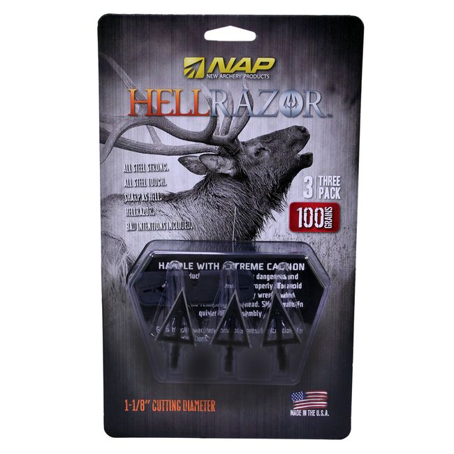 New Archery Products Hellrazor 60-410 Broadheads