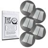 10 ZIT STRIPS, Surface Acne Strips, Rectangle Pimple Patches, Blemish STRIPS