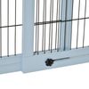 72" Slide-Adjust Freestanding Pet Gate for Small Dogs Indoor