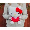 Silver Buffalo Sanrio Hello Kitty Sitting Pose Soft Plush Coin Bank