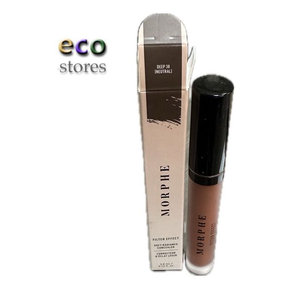 Morphe Filter Effect Soft Radiance Conceal Deep 38 Neutral 0.12 Fl Oz NIB 2 Pk