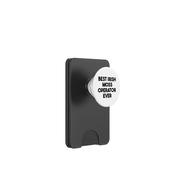 Best Irish Moss Operator Ever PopSockets PopWallet for MagSafe