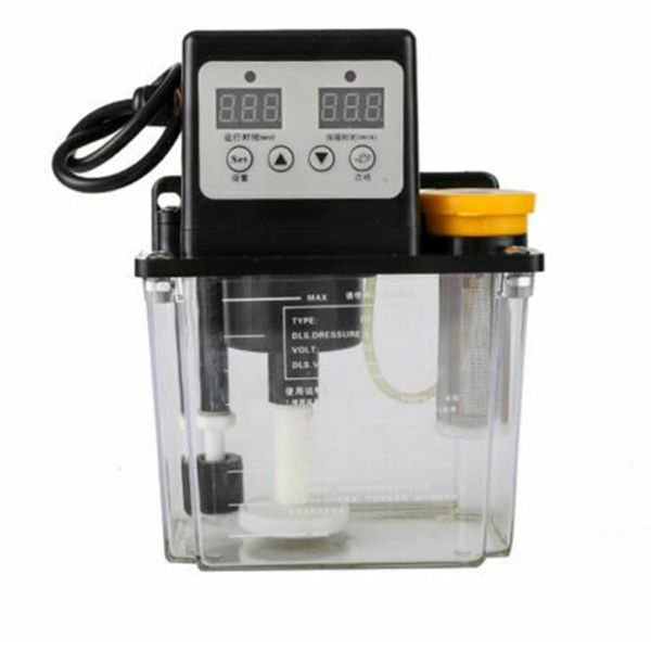 CJC 1L Dual Digital Display Automatic Electric Lubrication NC Pump Oiler 110V