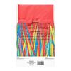 72" x 11.5" Bright Fringe Backdrop by Celebrate It™ - 6pc