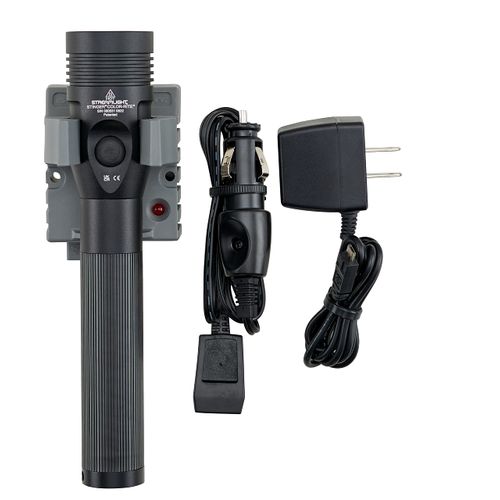 Streamlight 75499 Stinger 500-Lumen Color-Rite Rechargeable Flashlight with 120V/12V DC Charger, Black