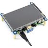 sb components Raspberry Pi 4inch HDMI LCD (H) 800x480 High Resolution 4” Resistive Touch Screen LCD HDMI interface IPS Screen Compatible with Raspberry Pi 4/3B+/3B/2B/B+/B/A/Zero/Zero W