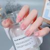 24 Nail Pieces Elegant Temperament Flash Small Floral Coming-of-Age Nails Reception Party After-Party Wedding Nail Tips