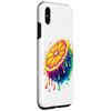 Colorful Splash Art Lemon Lemons Case for iPhone XS Max