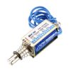 uxcell 400ma 45n 10mm Pull Push Type Open Frame Linear Motion Solenoid Electromagnet DC 12V 40g 10mm