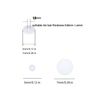 Bloomfall 7MM 8PCS Clear Piercing Disc For Piercing Bump,Pressure Silicone Earrings For Keloids Healing Pads Belly Button Piercing Kit