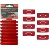StealthMounts Packout Feet | Mounting Feet for Milwaukee Packout System - 8 Pack (Red)