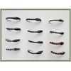 Crisp Pack Buzzers, 12 Pack BARBLESS Mixed Crisp Packet Buzzers Mixed Colours (12)