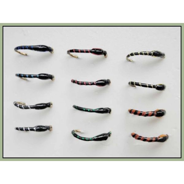 Crisp Pack Buzzers, 12 Pack BARBLESS Mixed Crisp Packet Buzzers Mixed Colours (12)