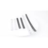 18"x16"Motorcycle Windshield Windscreen for 7/8''1"Handlebars For Harley Softail