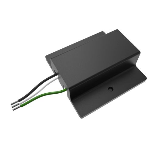 VEOLUX Lighting, H Track Floating Canopy Connector in Black, UL Listed