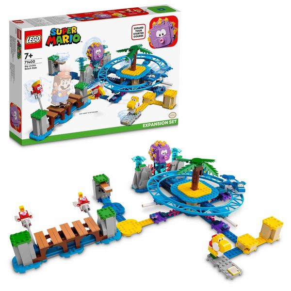 LEGO Super Mario 71400 Big Urchin and Lifton Namori Challenge Toy Block Present, Video Games, Boys and Girls, Ages 7 and Up