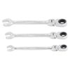 TONE RMF300 Oscillating Ratchet Glasses Wrench Set, Includes 3 Pieces