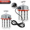 80W Linkable LED Temporary Work Light Workshop Construction Lights 400W Equival