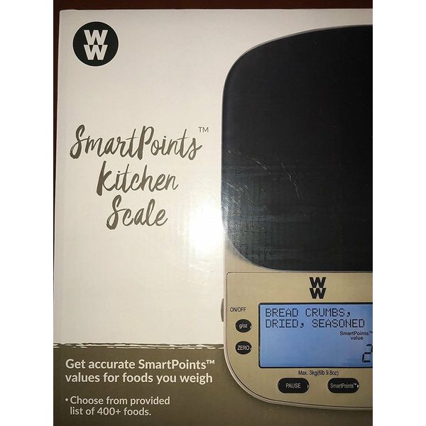 WW SmartPoints Digital Food Scale - Kitchen Scale Measures with Ounces and Grams