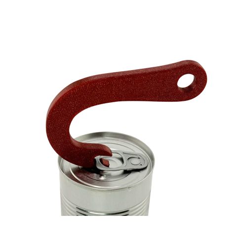 Hook Can Tab Opener by Intulon | Manual Ring Puller for Easy Access to Soup, Beans, and Pet Food Cans | Simple Hook, Leverage, and Pull Design (2 Pack Red2)