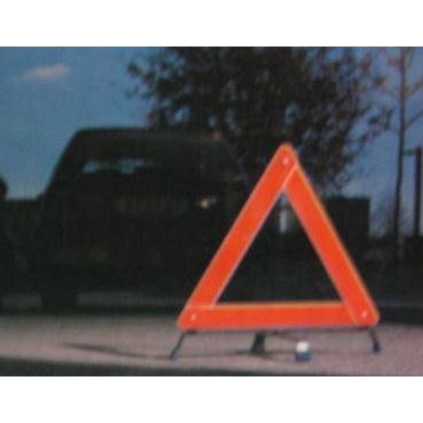 Netagon emergency warning car triangle road safety reflective foldable fold up with case