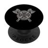 Axe, Viking Axe, Middle Age, Woodcutter PopSockets Swappable PopGrip