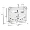 Osculati Double bubble inclinometer