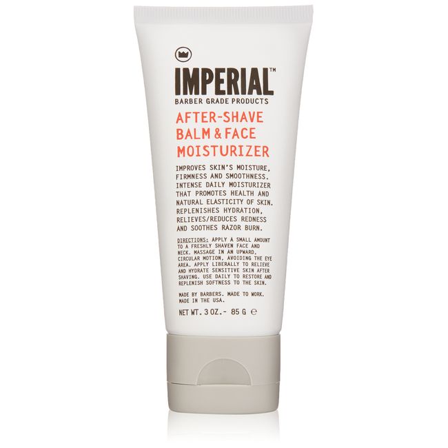 Imperial After-shave Balm & Face Moisturizer, 3 oz