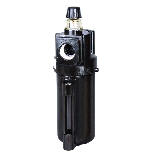 Arrow Pneumatics L353W 3/8" Arrowfog Oil Lubricator, 6 Oz. Metal Bowl with Sight, 142 Scfm, 200 Psi Max, Operating Temperature Range 40 degreeF to 160 degreeF, Black E Coated Aluminum Body