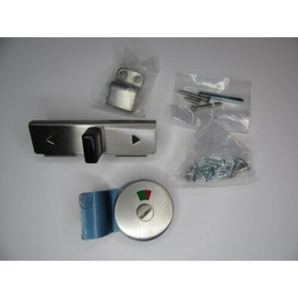 HADRIAN 905100 INDICATOR LATCH IN SWING BATHROOM DOOR KIT NIB