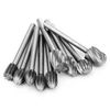 20pcs Diamond Burr Set Drill Bits Mini Drill For Dremel Rotary Tool Accessories-