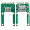 Socobeta USB2.0 Expand Card Mini PCI-E USB 2.0 Hub Controller Adapter with Internal mPCI-E Slot Expand Another USB 2.0 Interface