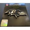 NEW BALTIMORE RAVENS Solid Metal Car Auto Emblem AUTHENTIC NFL  STOCKING GIFT