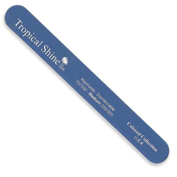 Tropical Shine Colossal Blue Nail File 220/320 (Medium/Fine)