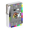 TV Test Card Flip Top Lighter