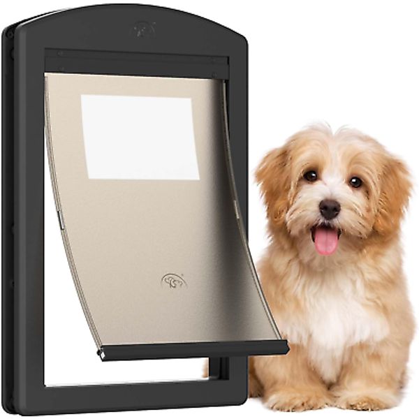 Dog Door for Door,Door for Dogs and Pets,Strong Plastic Doggy Door Cat Door and