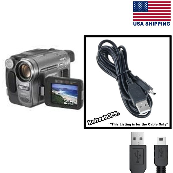 Sony DCR-TRV280 Digital8 Handheld Camcorder USB Cable Transfer Cord Replacement