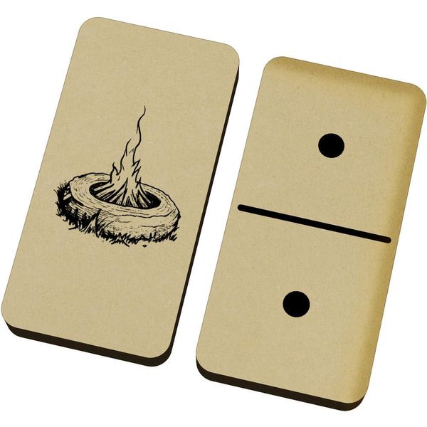 Azeeda 'Campfire Pit ' Domino Set & Box (DM00043713)