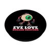 Funny Eyeball Face Roller Skating PopSockets Swappable PopGrip