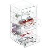 iDesign 3-Drawer Clarity Eyeglass Case, Clear