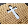 Baptism Picture Frame - 8x10 Frame Holds 5x7 Photo