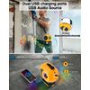 Bluetooth Speaker for Dewalt 20v Battery Wireless Speaker Bluetooth 5.3 Outdoor