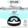Wildhorn Outfitters Roca Ski Goggles Extra/Replacement Frameless Lens