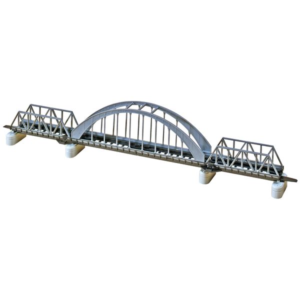Faller 222583 Thru Stl Arch Bridge x16 N Scale Building Kit, 16"