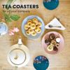Round Single Coaster - Freight Container Cargo Ship |Glossy Quality Coasters | Tabletop Protection for Any Table Type #45071