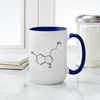 CafePress Serotonin 15 oz (444 ml) Ceramic Coffee Mug