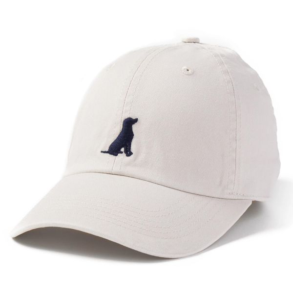Life is Good. Chill Cap Wag On Dog, Bone White